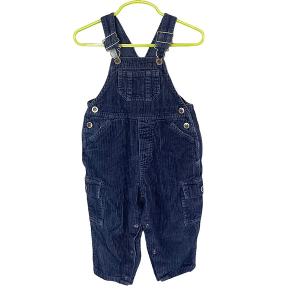 Lil ‘66 / Route 66 Toddler Corduroy Overalls Size 18 Months - Picture 1 of 6